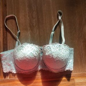 Baby blue victoria secret bra!